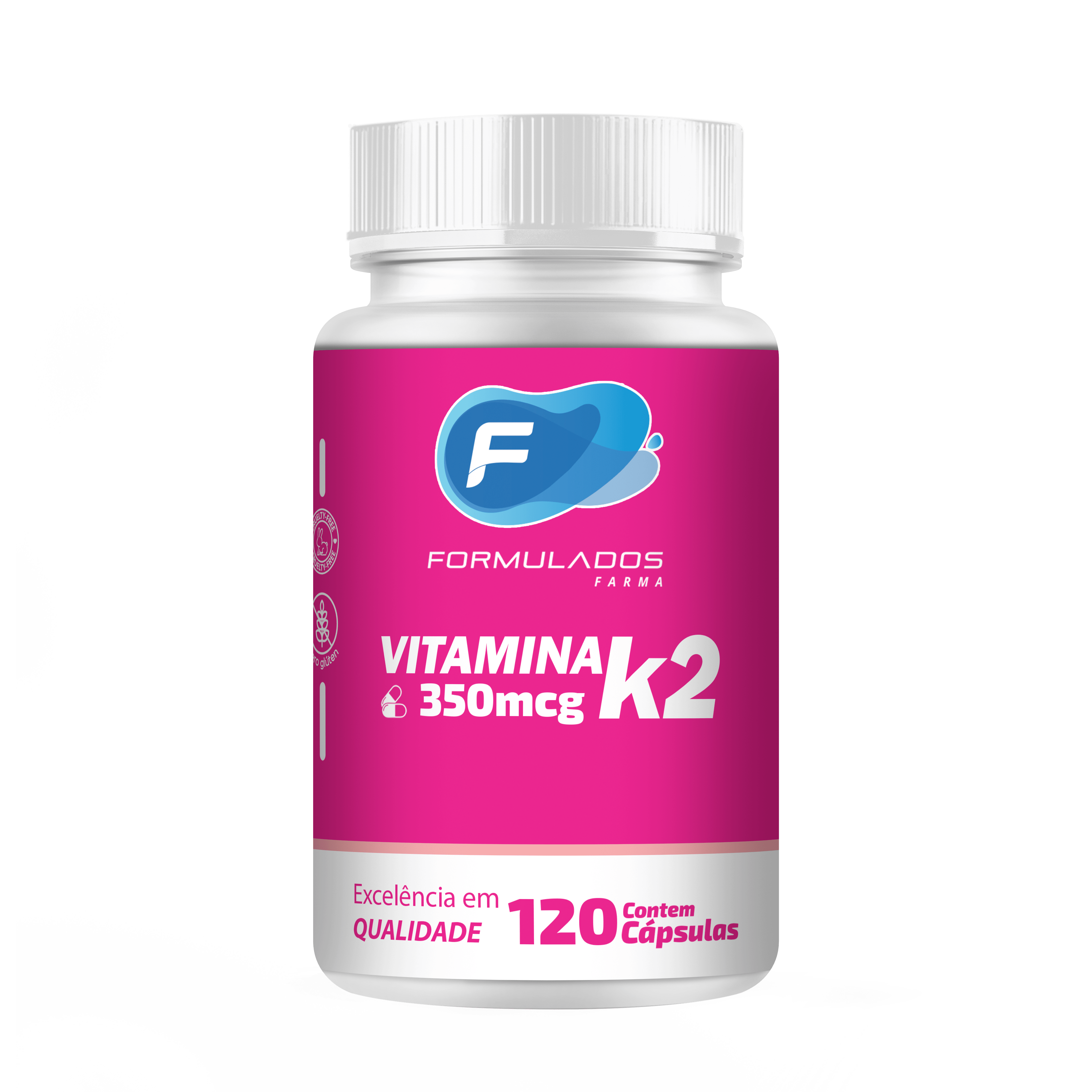 Vitamina K2 Mk7 350mcg 120 Cápsulas
