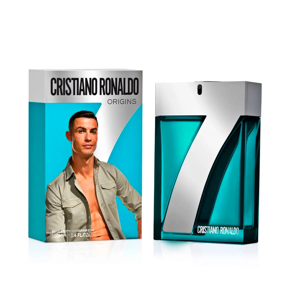 Perfume Masculino Cristiano Ronaldo Origins Eau de Toilette 100ml