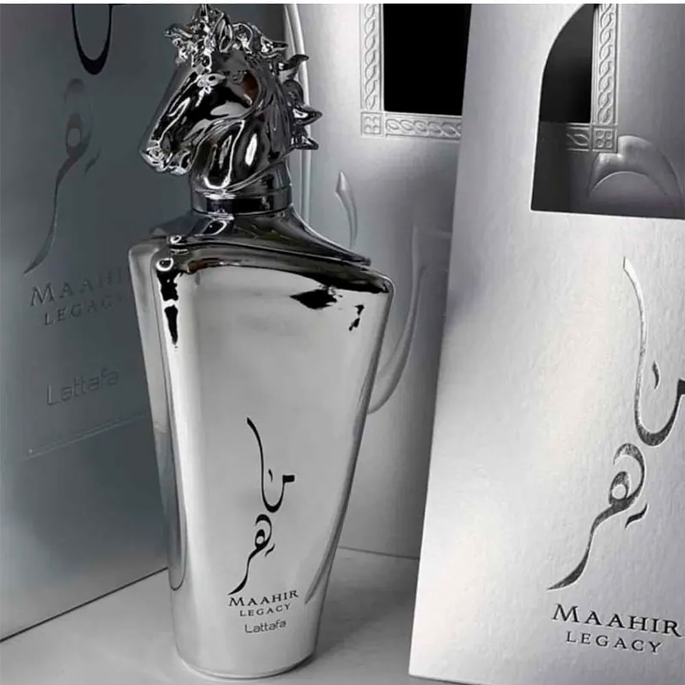Perfume Árabe Masculino Lattafa Maahir Legacy Eau de Parfum 100ml