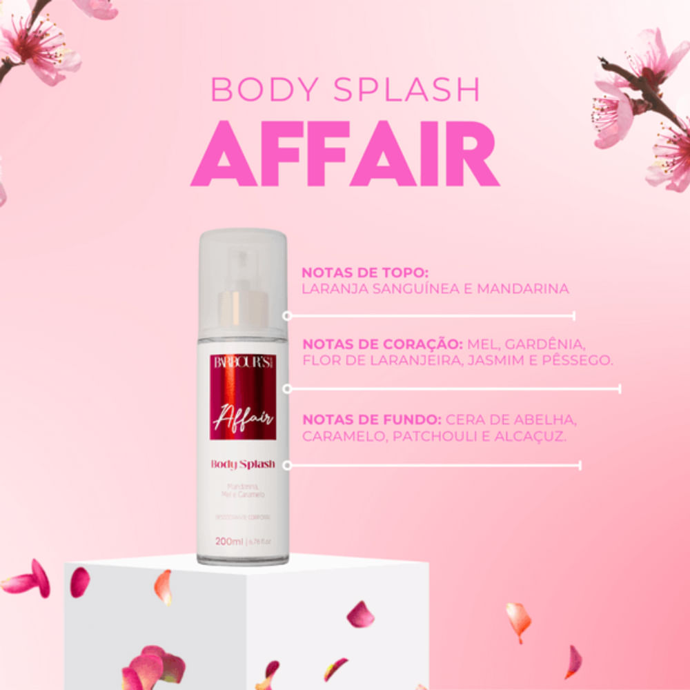 Barbour's Beauty Desodorante Body Splash Affair - 200ml