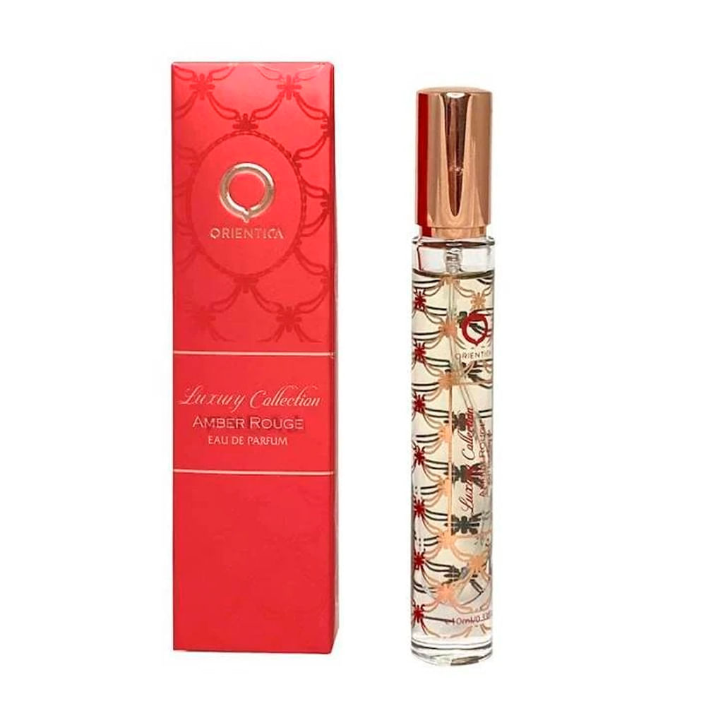 Perfume Árabe Feminino Miniatura Orientica Amber Rouge Eau de Parfum 10ml