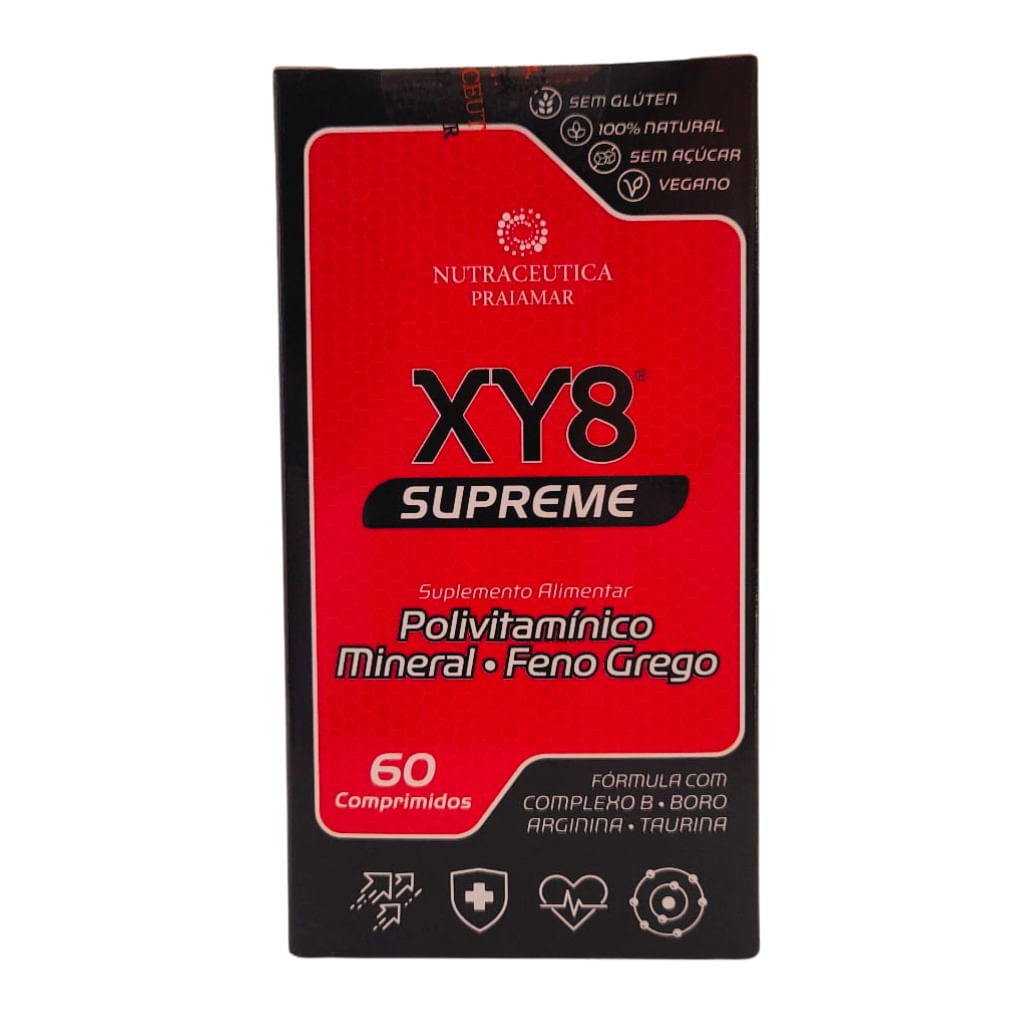 Energético XY8 Supreme 60 Comprimidos