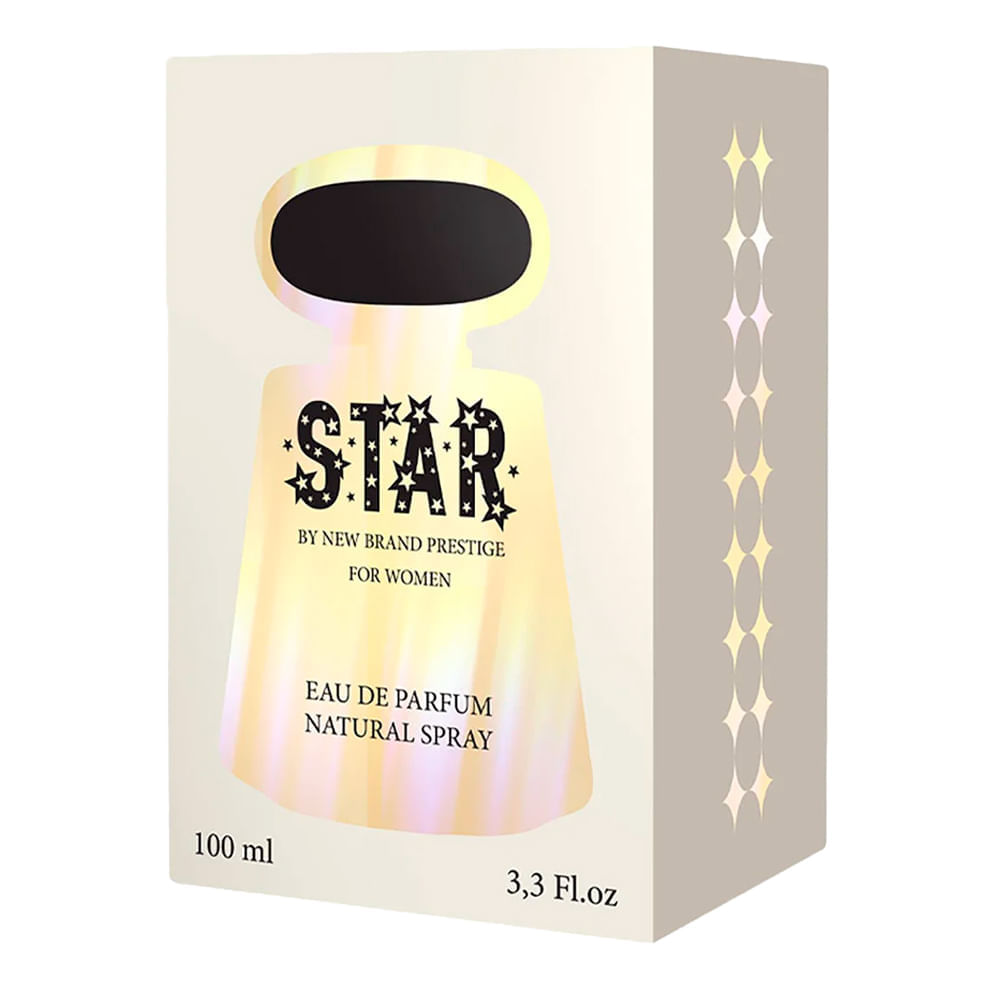 Perfume Feminino New Brand Prestige Star For Women Eau de Parfum 100ml