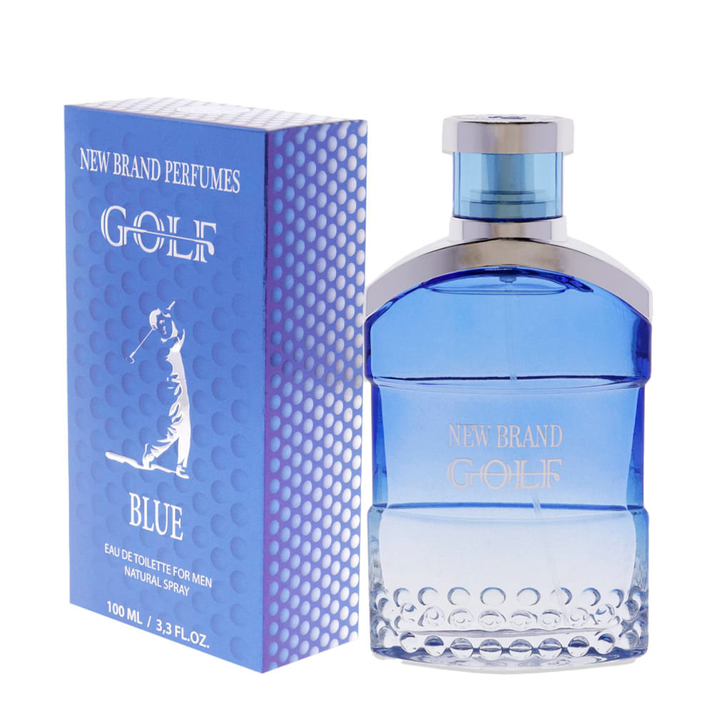 Perfume Masculino New Brand Golf Blue For Men Eau de Toilette 100ml