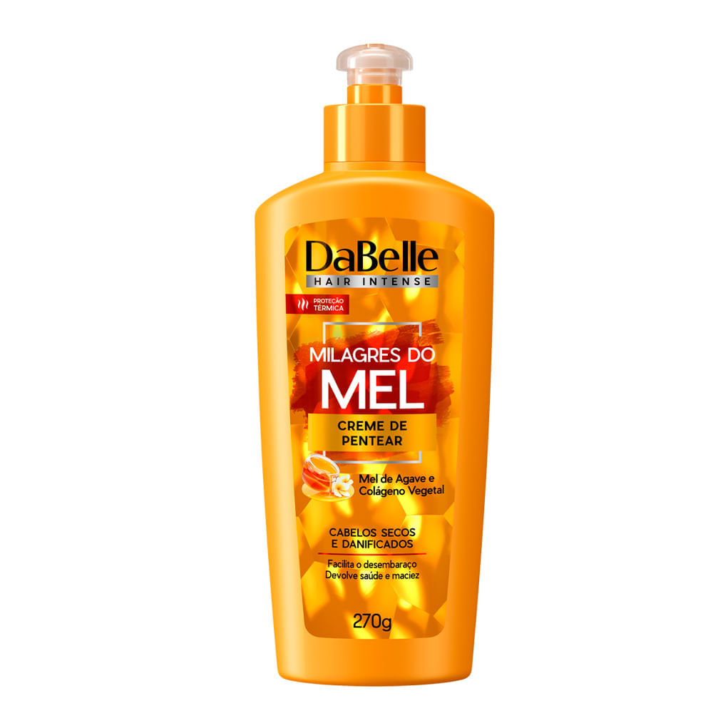 Creme Para Pentear Dabelle Milagres Do Mel 270g