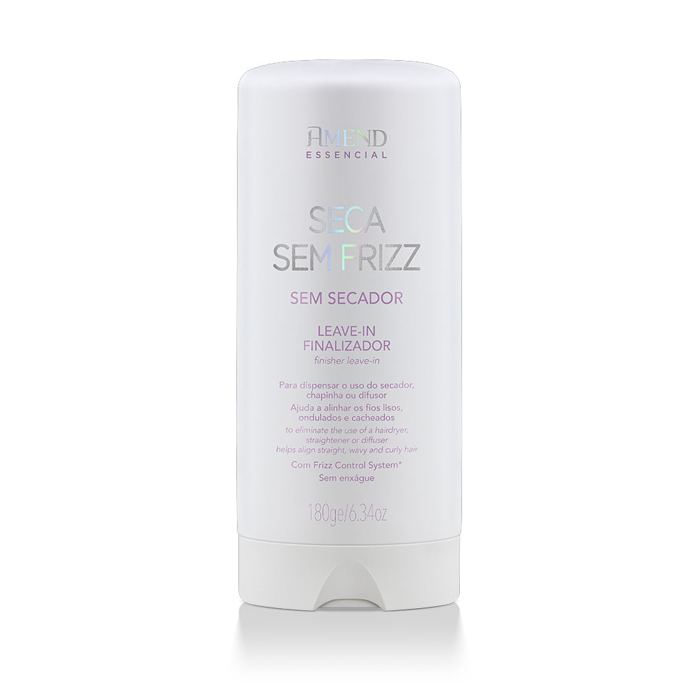 Leave-In Finalizador Amend Essencial Seca Sem Frizz 180g