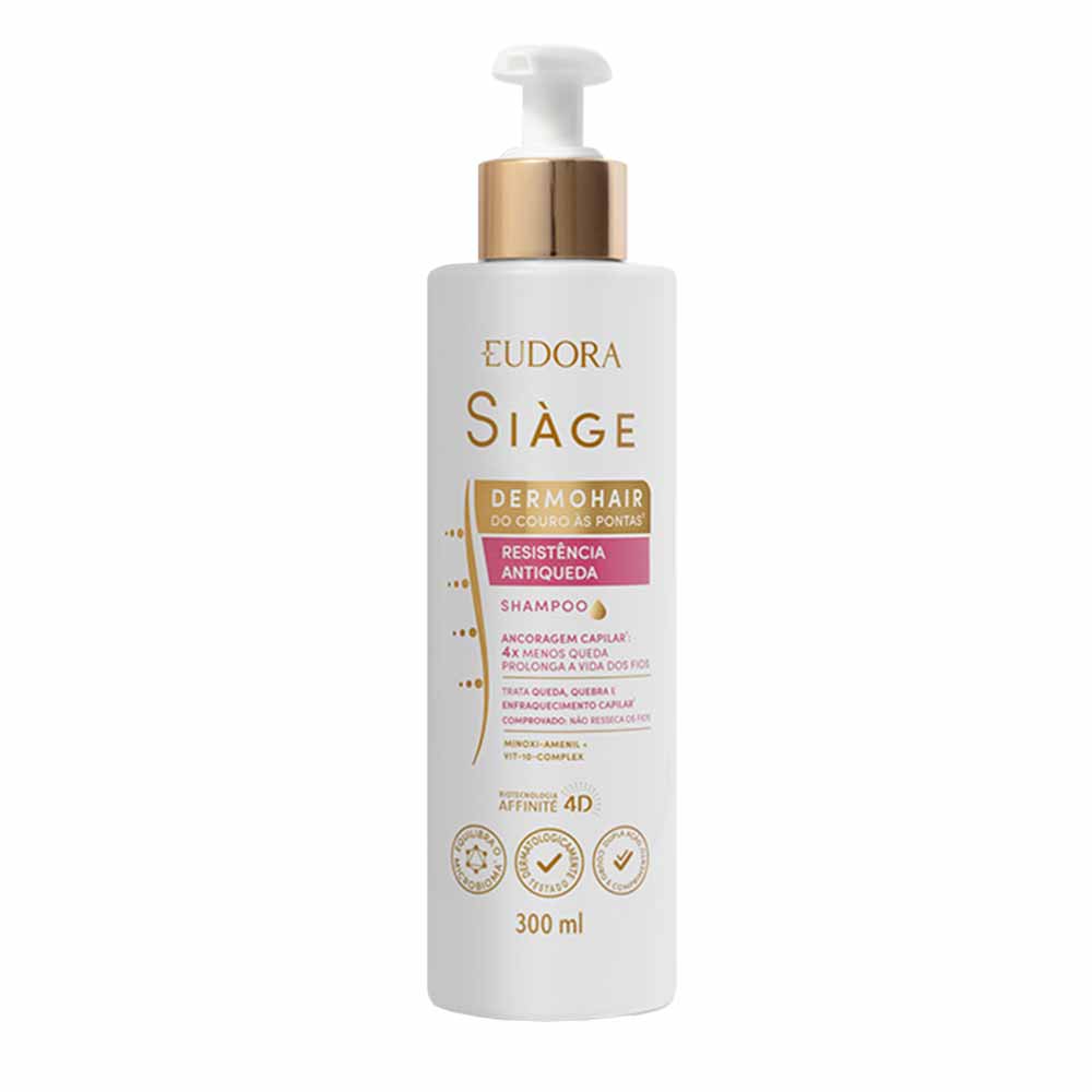 Shampoo Antiqueda Eudora Siàge Dermo Scalp Hair Rebalance 300ml