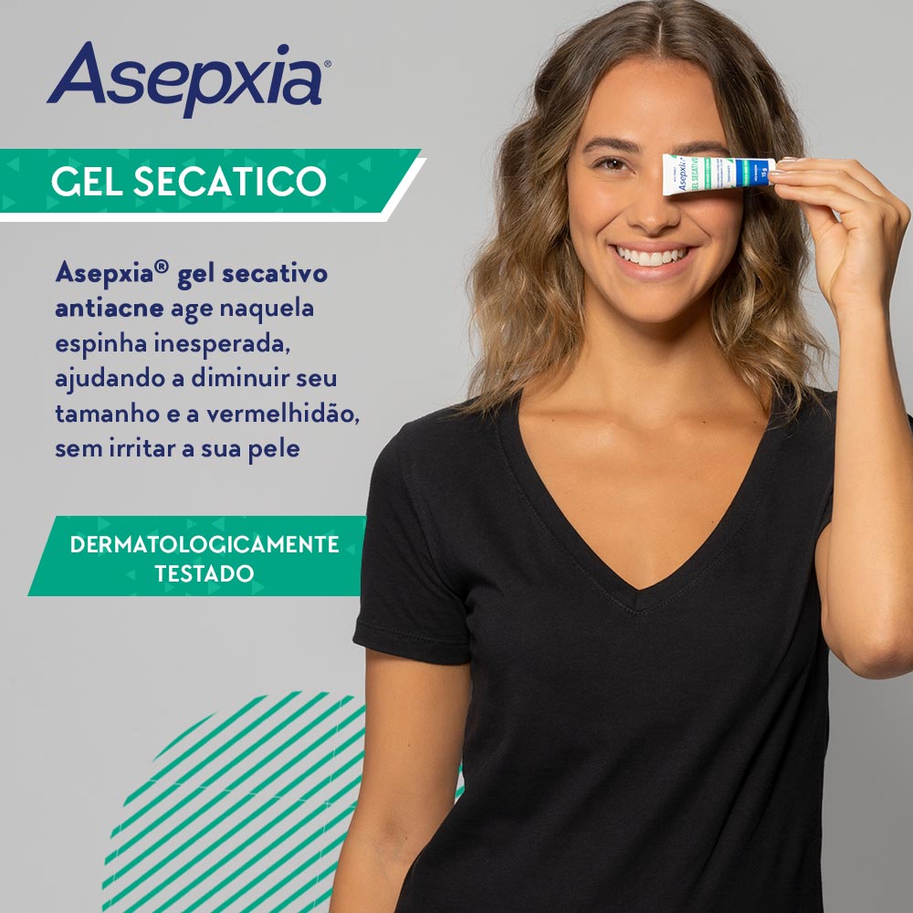Gel Secativo Antiacne Asepxia 15g