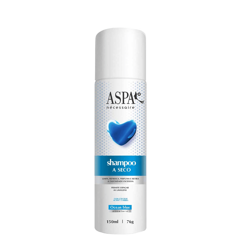 Shampoo à Seco Aspa Nécessaire Ocean Blue 150ml