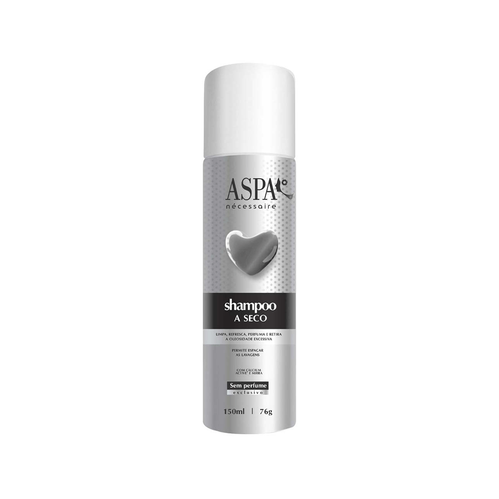 Shampoo À Seco Aspa Nécessaire Sem Perfume 150ml