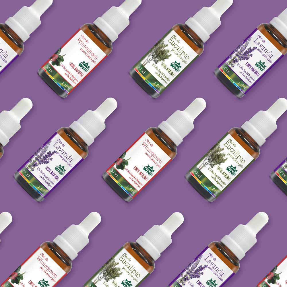 Kit Óleos Vegetais WNF Pronto Para o Corpo 3 Unidades 30ml