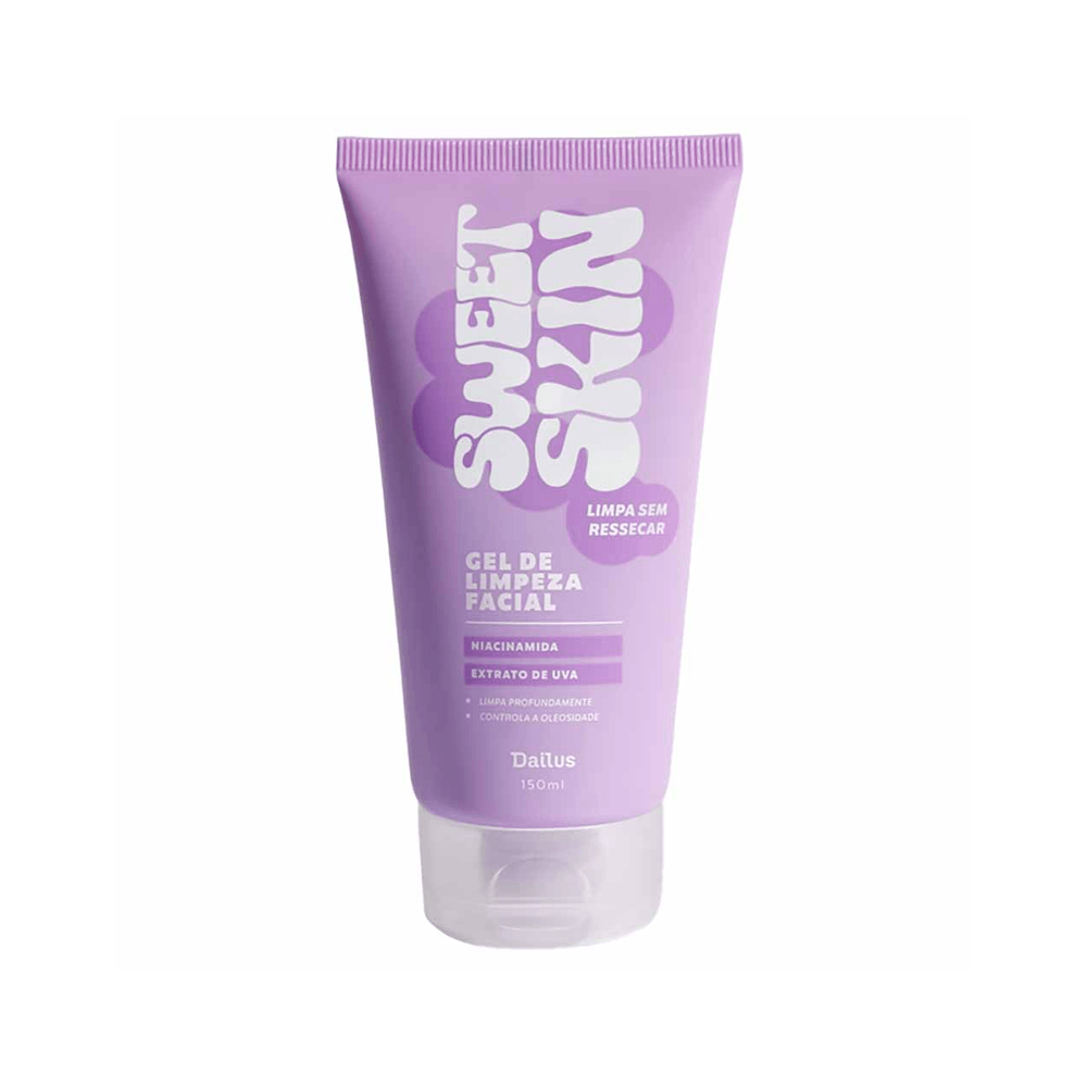 Gel de Limpeza Facial Sweet Skin Dailus 150ml