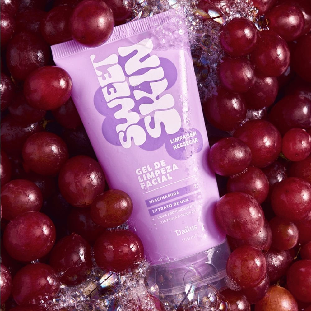 Gel de Limpeza Facial Sweet Skin Dailus 150ml