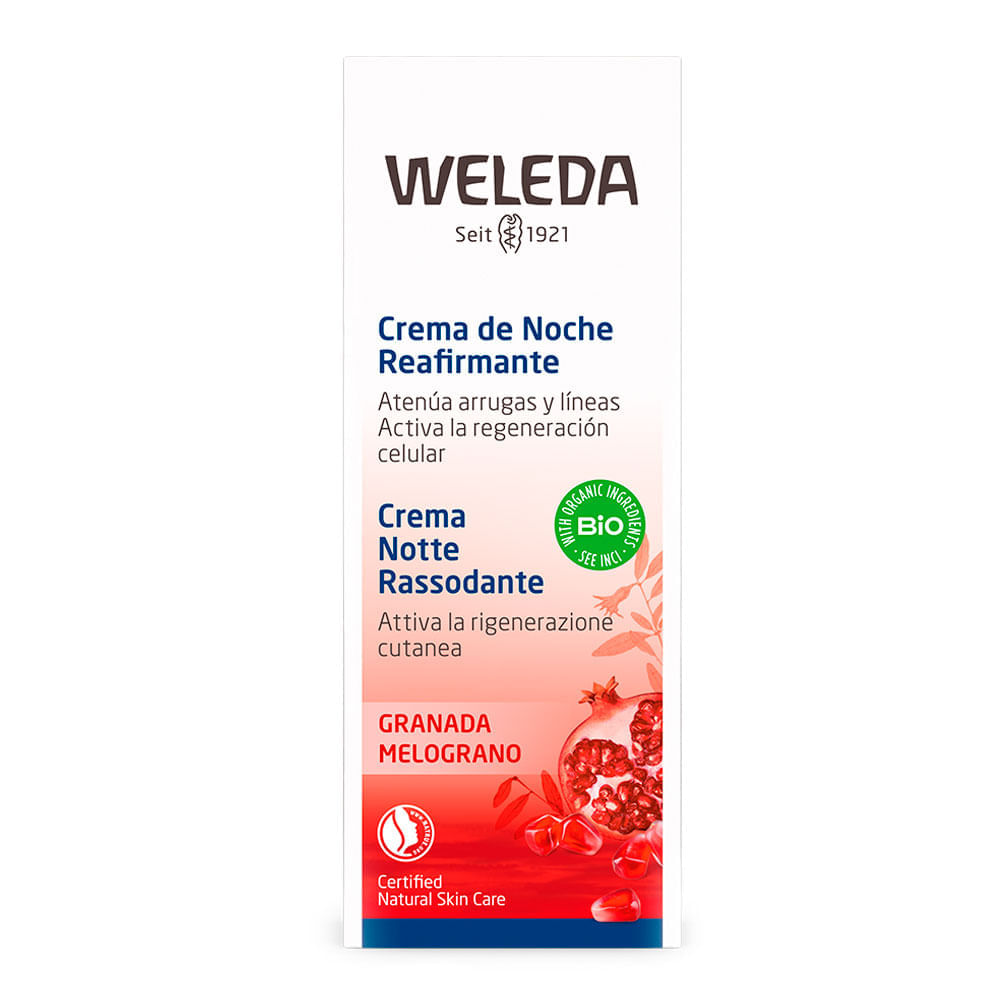 Creme Firmador de Romã para a Noite Weleda 30ml