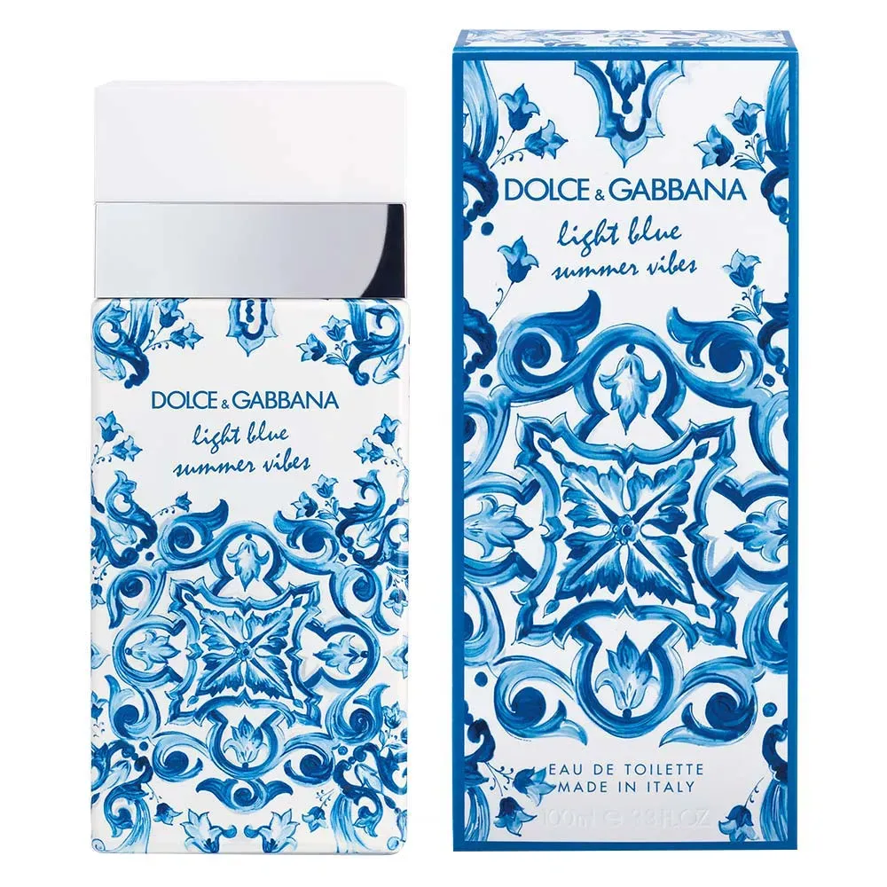 Perfume Feminino Light Blue Summer Vibes Eau De Toilette Dolce & Gabbana 100ml