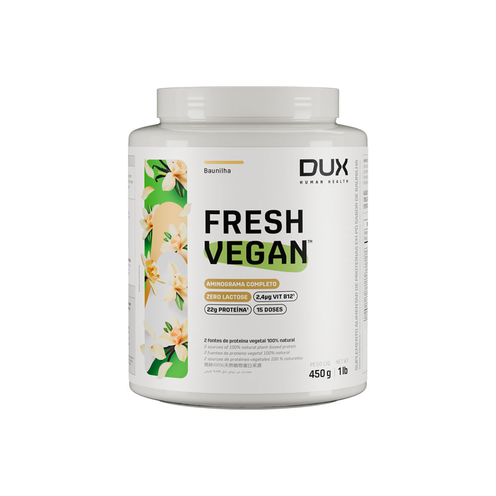FRESHVEGAN BAUNILHA POTE 450 g