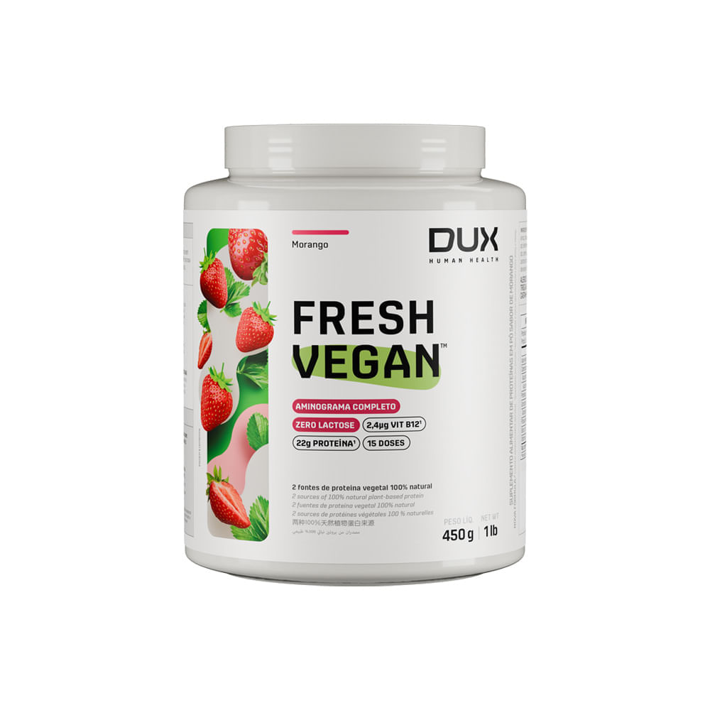 Freshvegan Morango Pote 450 G