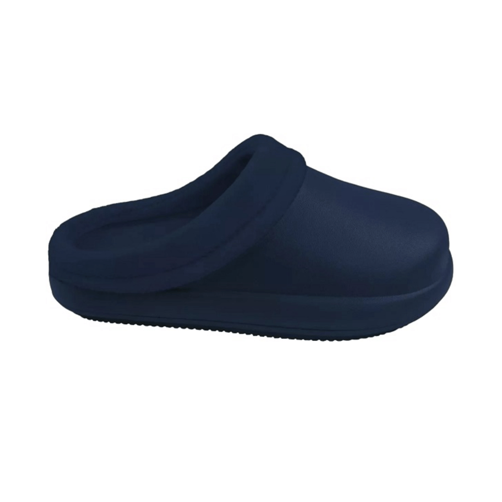 Pantufa Ortopedica Fly Feet Feminina E Masculina Forrada Ac038 Azul Escuro