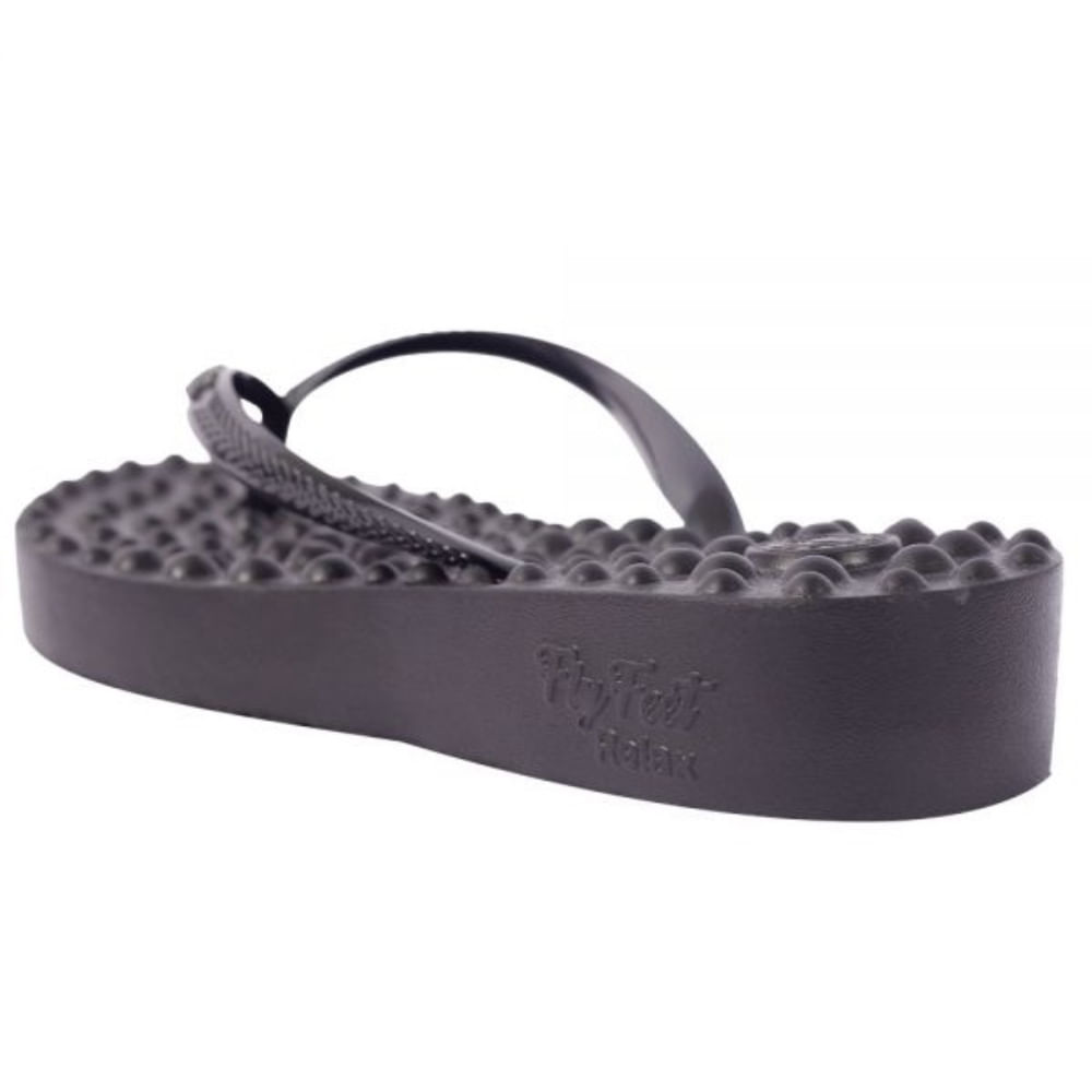 Sandalia Ortopedica Feminina Salto Anabela FLY Feet AC058 Original