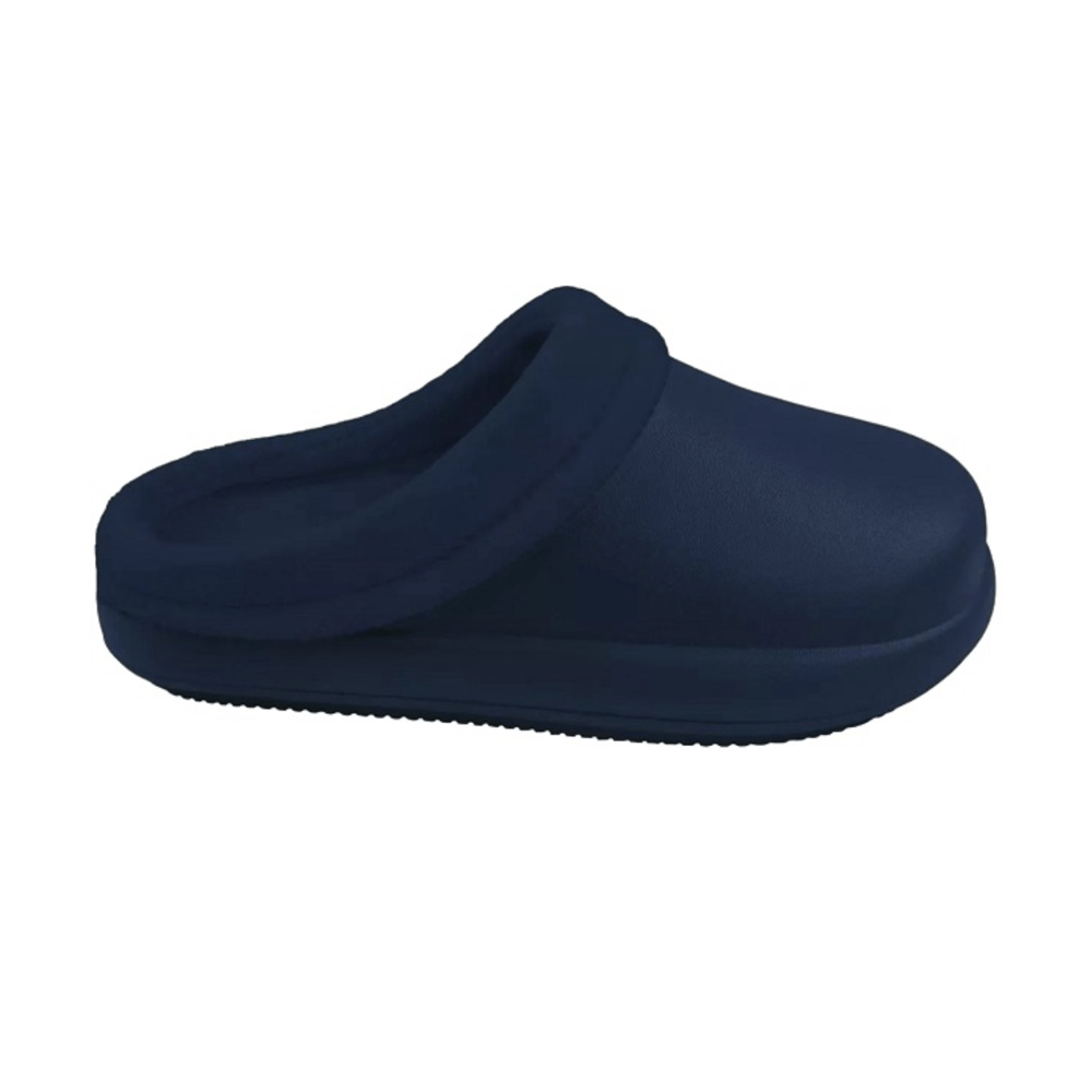 Pantufa Ortopedica Fly Feet Feminina E Masculina Forrada Ac038 Azul Escuro