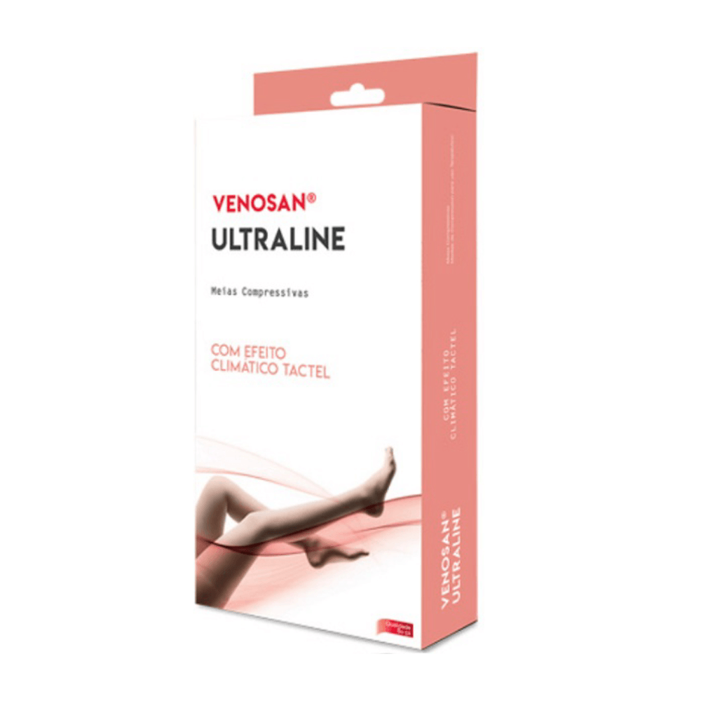 Meia de Compressão Venosan 7/8 20-30MMHG Ultraline 4000 PE Aberto