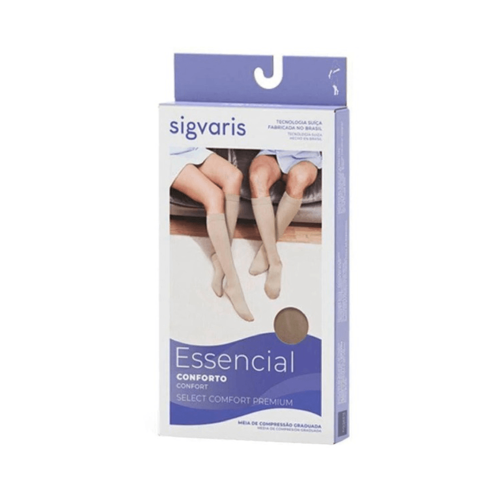 Meia Calça Select Comfort Premium 862AT 20-30 MMHG Aberta Sigvaris
