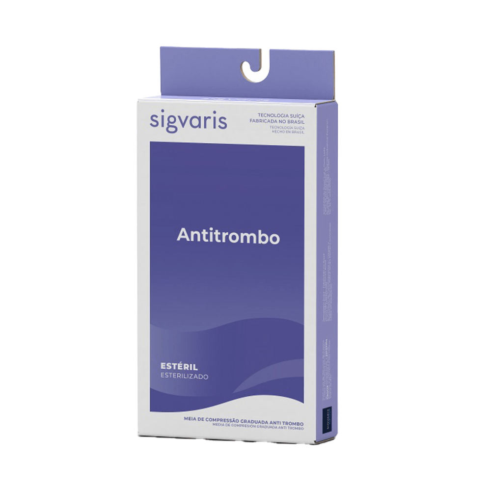 Meia Panturrilha 3/4 ANTI Trombose 18-23 MMHG Sigvaris Esteril