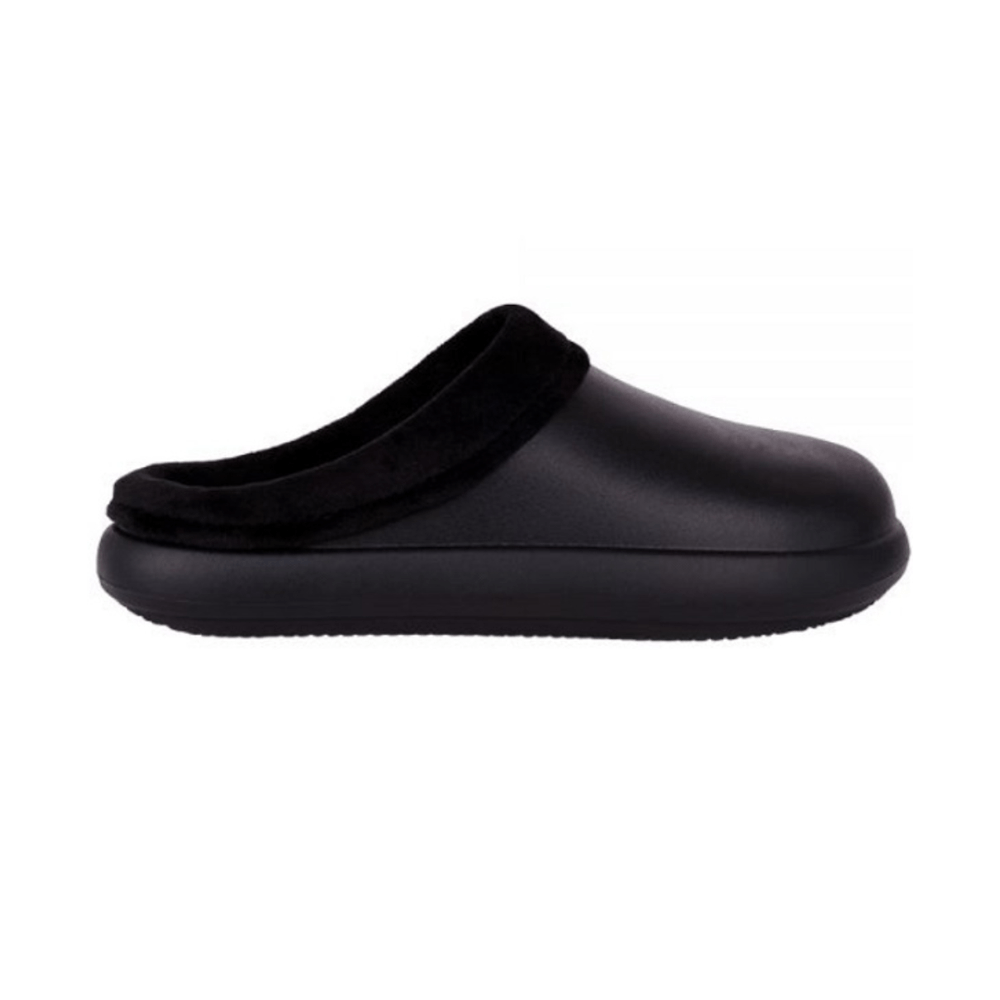 Pantufa Ortopedica Fly Feet Feminina E Masculina Forrada Ac038 Preto