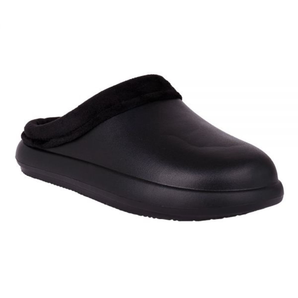 Pantufa Ortopedica FLY Feet Feminina e Masculina Forrada AC038 Preto