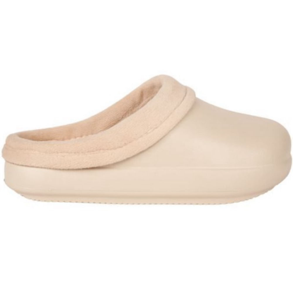 Pantufa Ortopedica FLY Feet Feminina Masculina Forrada AC038 37-38 BEGE