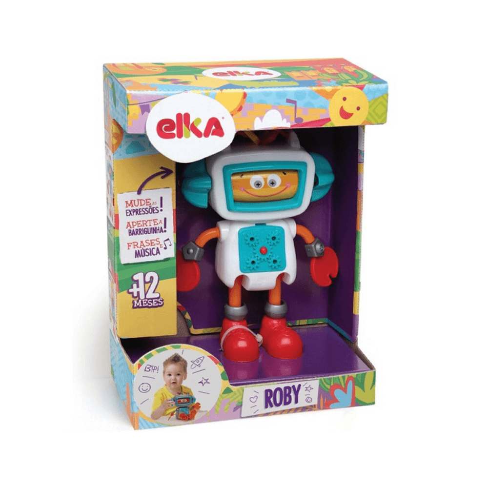 Robo De Atividades Roby Elka