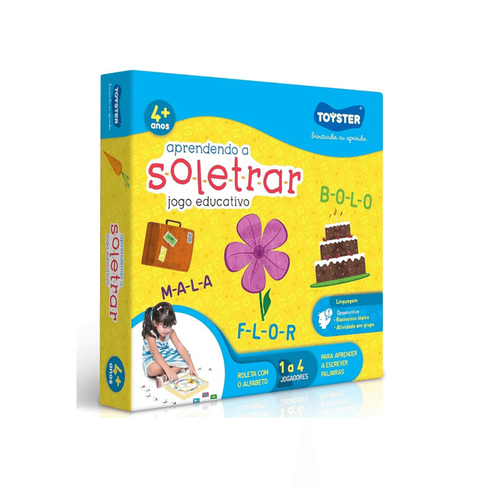 Jogo Educativo Aprendendo a Soletrar Toyster