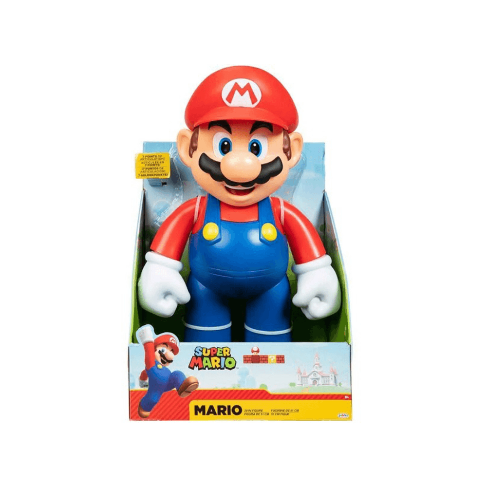 Boneco Do Mario Gigante Super Mario Sunny  51cm