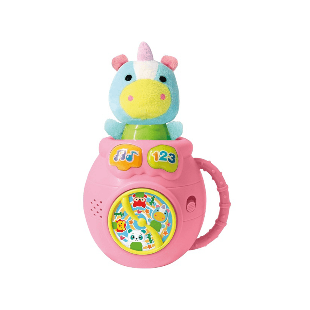 Brinquedo Musical Esconde Esconde Unicórnio Fenix