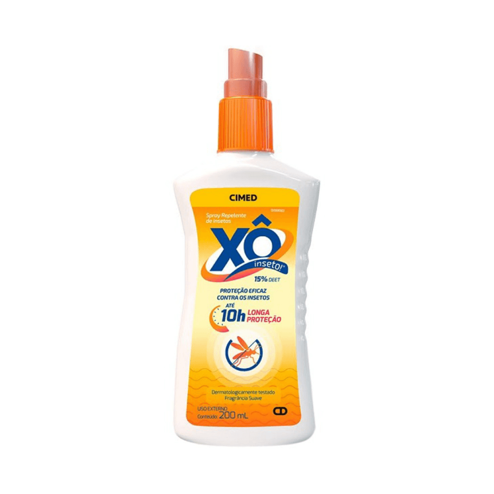 Repelente Spray Contra Dengue Cimed XÔ Inseto 200ml