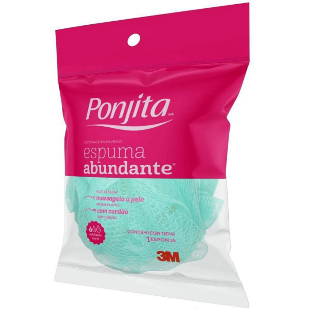 Esponja para Banho Espuma Abundante Ponjita