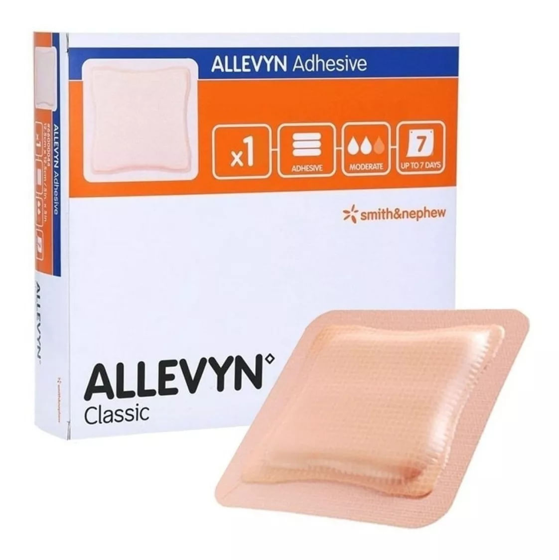 Curativo Allevyn Adesivo 7,5cm X 7,5cm - 1 Unidade