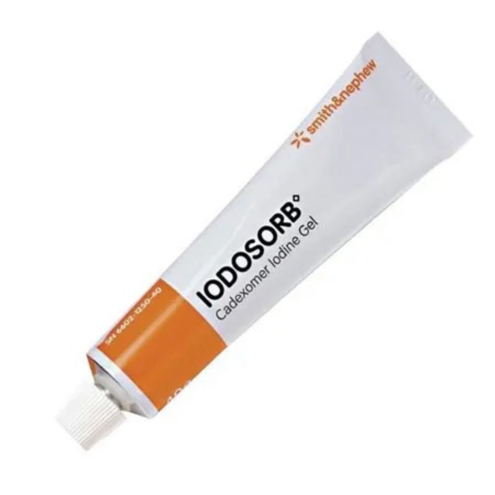 Curativo Iodosorb Pomada Antimicrobiana Para Feridas 20g