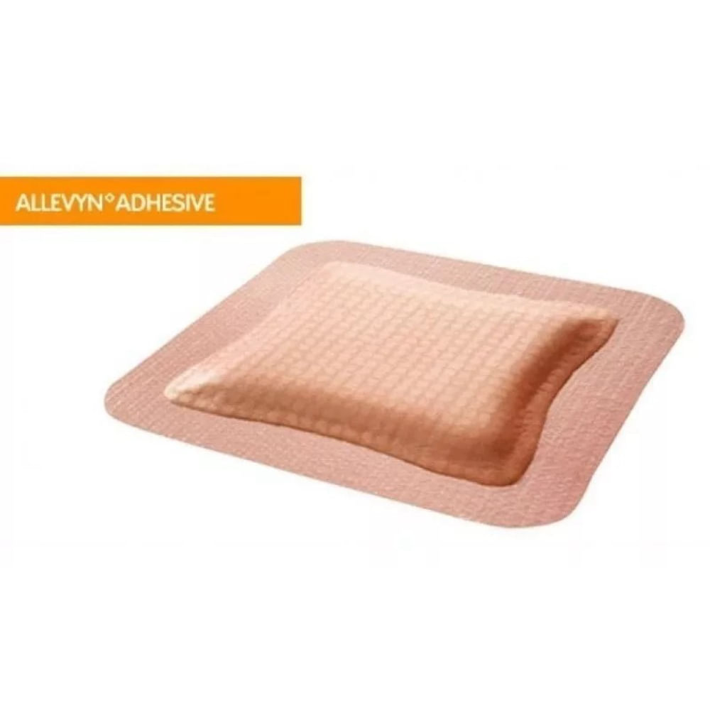 Curativo Allevyn Adesivo 7,5cm X 7,5cm - 1 Unidade