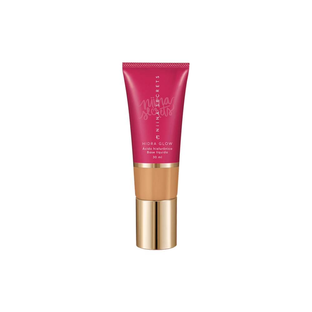Base Líquida Natural Eudora Niina Secrets Hidra Glow 35 30 ml