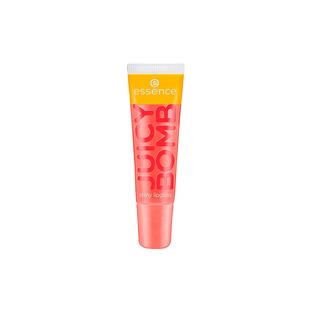 Kit Essence Gloss Labial Líquido Cintilante Juicy Bomb 102 Witty Watermelon 10 ml + Gloss 103 Proud Papaya 10 ml
