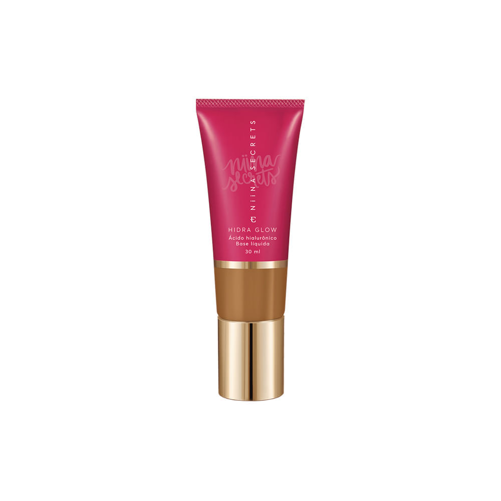 Base Líquida Natural Eudora Niina Secrets Hidra Glow 70 30 ml