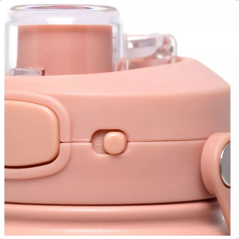 Garrafa Térmica Infantil Inox Parede Dupla Buba Rose 350ml