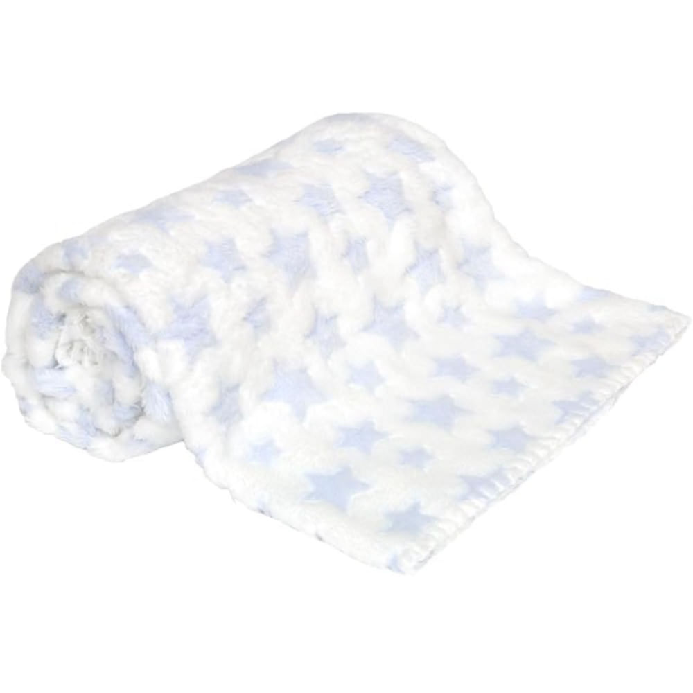 Manta Bebê Com Ursinho Soninho Buba Azul