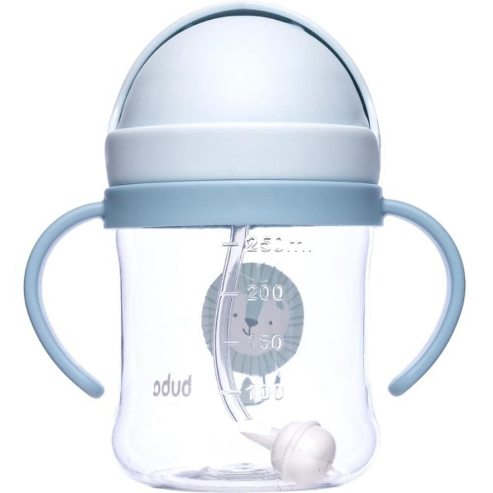 Copo com Válvula Anticólica Buba Azul 250ml