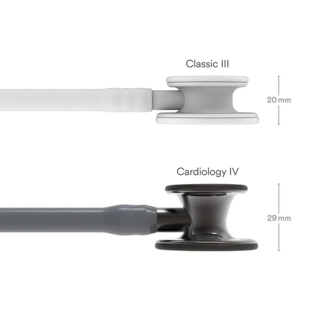 Estetoscópio Littmann Cardiology IV Alto Polimento e Conector 3M