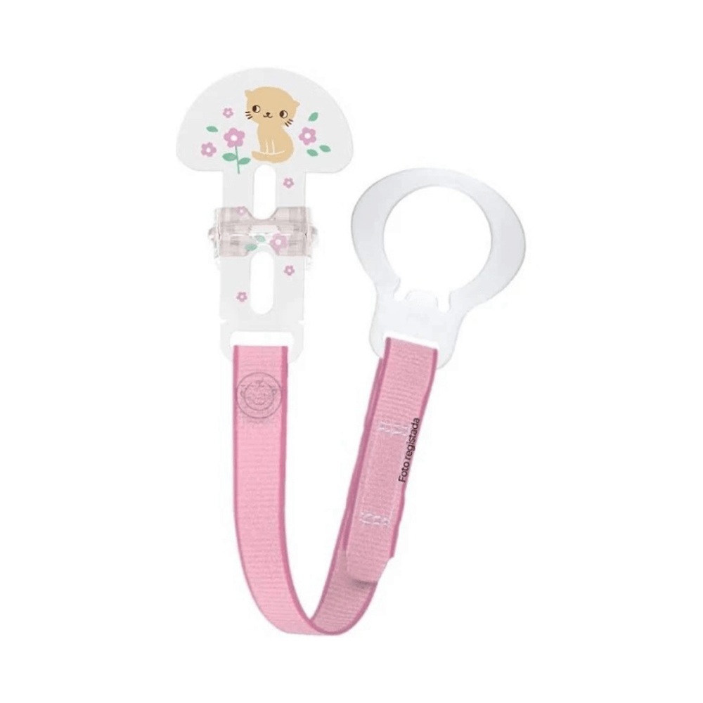 Prendedor de Chupeta MAM Rosa