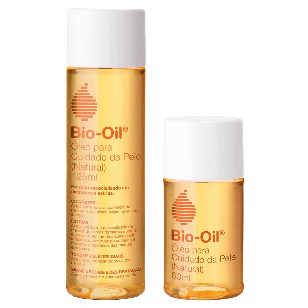 Bio Oil Óleo Corporal Natural Kit com 2 Unidades Kit
