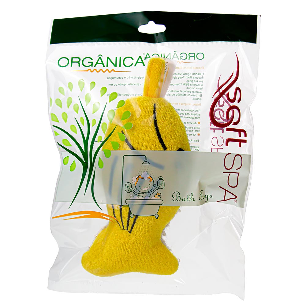 Esponja Infantil Bath Toys Orgânica 1Un