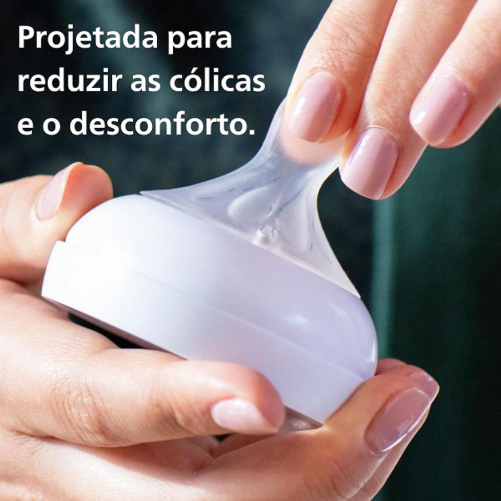 Kit 2 Mamadeiras Pétala Philips AVENT 260ml